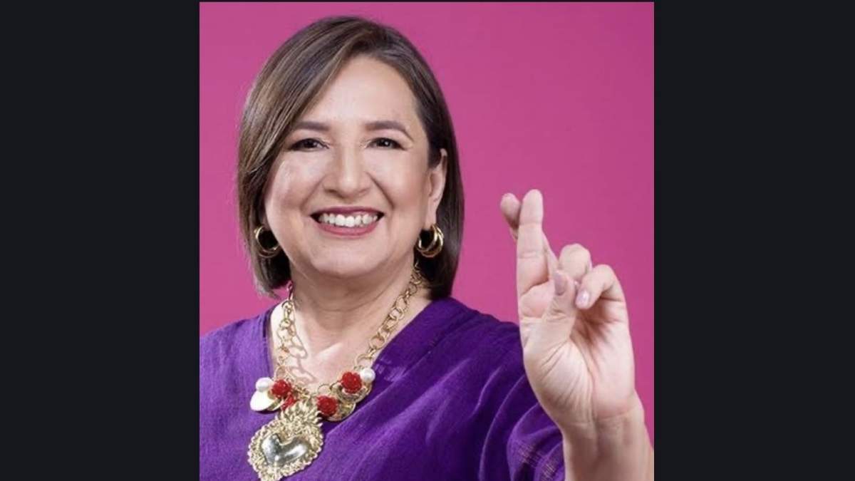 Xóchitl Gálvez, candidata de oposición a la Presidencia de la República