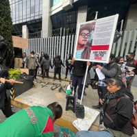 Caso Axe Ceremonia: A "98 días de impunidad", familia de Miguel Ángel reclama justicia frente al PJ