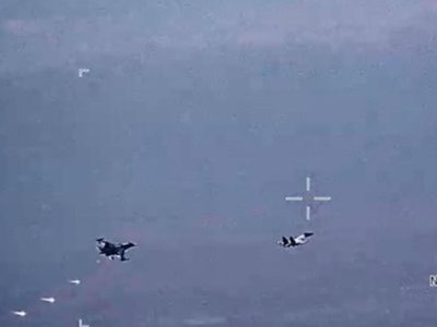Continúa acoso de cazas rusos a drones estadounidenses en cielo sirio, denuncia EU
