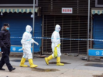 Llegan al mercado de Wuhan los expertos de la OMS que buscan el origen del coronavirus