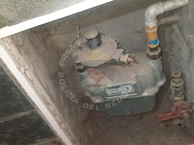 Robó los flexibles de cobre y dejó sin gas a 17 familias en Plottier