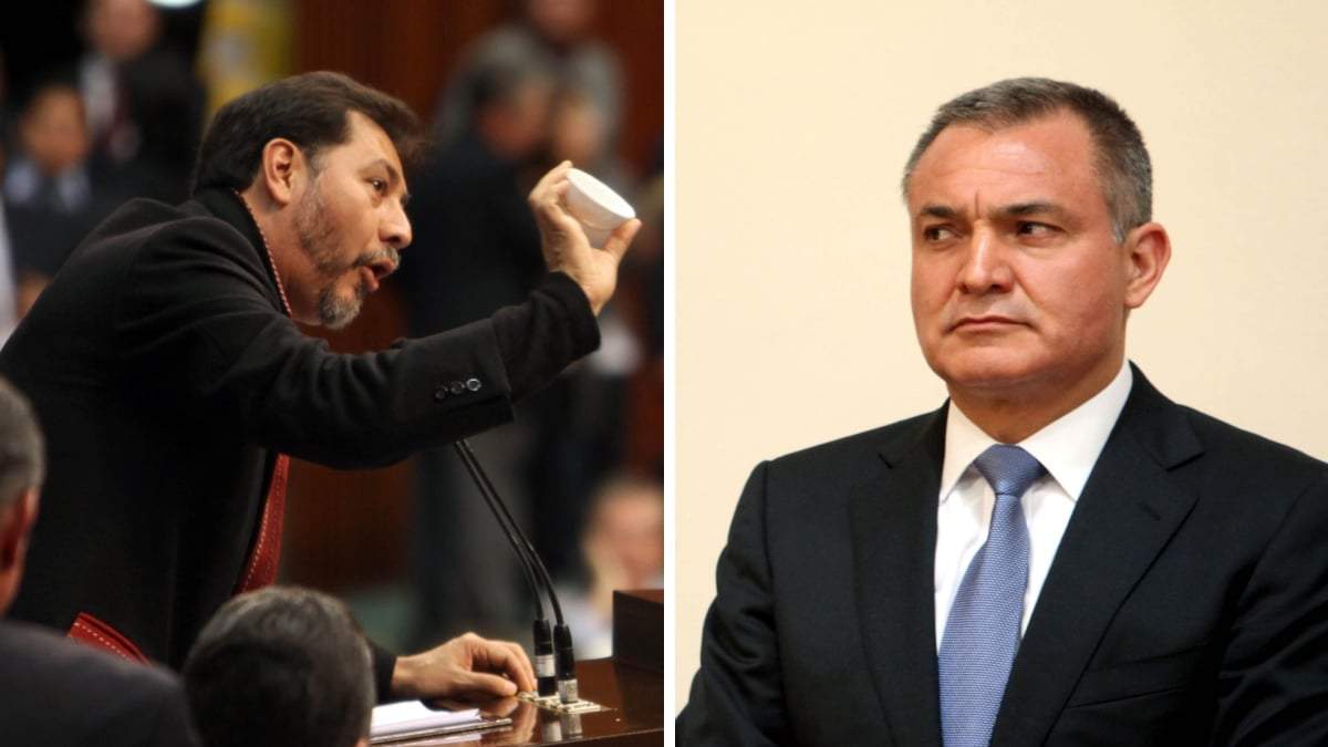 "Asesino", así increpó Ferández Noroña en repetidas ocasiones a García Luna