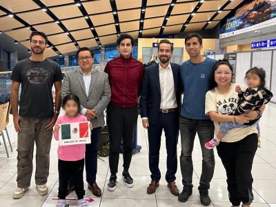 Seis mexicanos salen de Líbano en un vuelo humanitario ante bombardeos israelíes