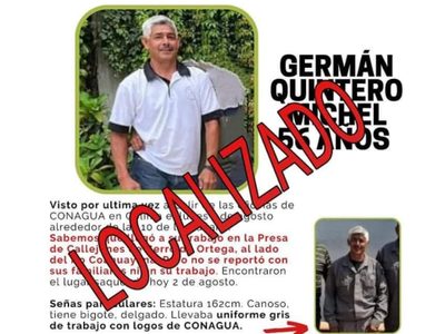 Localizan con vida a trabajador de la Conagua que estaba desaparecido en Colima