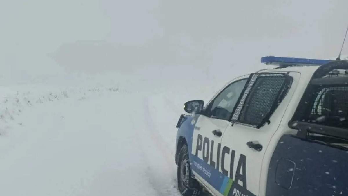 Las condiciones climáticas impidieron la realización del operativo aéreo para el rescate del cuerpo. Fuente (X)