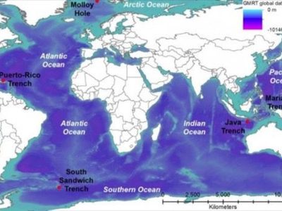 Medidos los puntos más profundos de los océanos