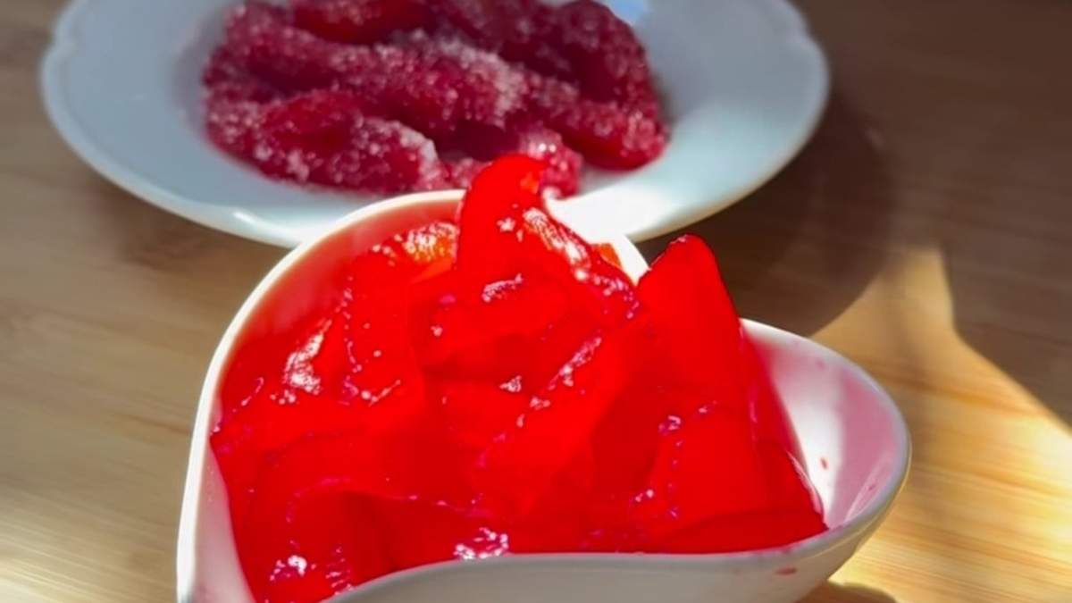 Gomitas de sandía. Fuente: (Instagram)