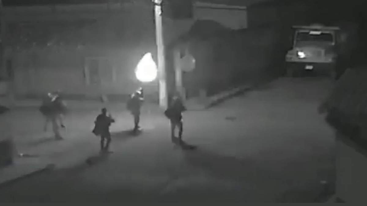 Imagen de uno de los videos que circularon en redes