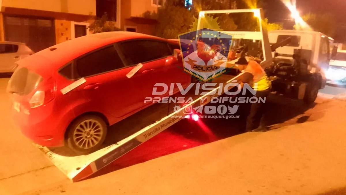 Un total de 20 vehículos fueron secuestrados en distintos operativos. Fuente: (Policía Neuquén)