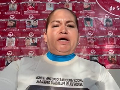 “Su campaña sucia me ha hecho más fuerte”, dice la buscadora Ceci Flores