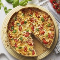 Tarta de pollo con rapiditas y en sartén: una receta rápida, deliciosa y super económica