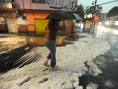 Activan alerta por lluvia y granizo para la tarde del sábado en estas alcaldías de la CDMX