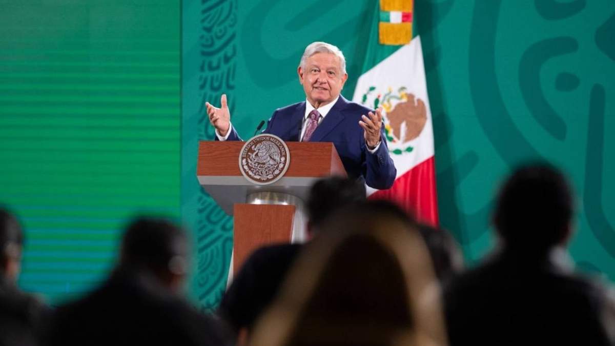 El presidente López Obrador