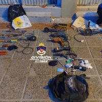 Detuvieron a un hombre que intentó huir tras robar en una obra de construcción