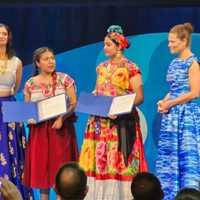 Oaxaqueñas ganan diploma de excelencia del "Premio Nobel del Agua"