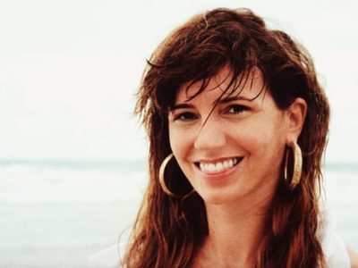 "Un c... con alas": Griselda Siciliani se sacó todo por el 2020 y mostró su tatuaje más privado