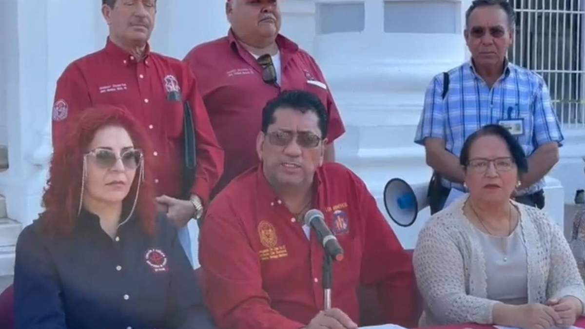 Antonio Navarrete Aguirre, integrante de la sección 65 de Cananea
