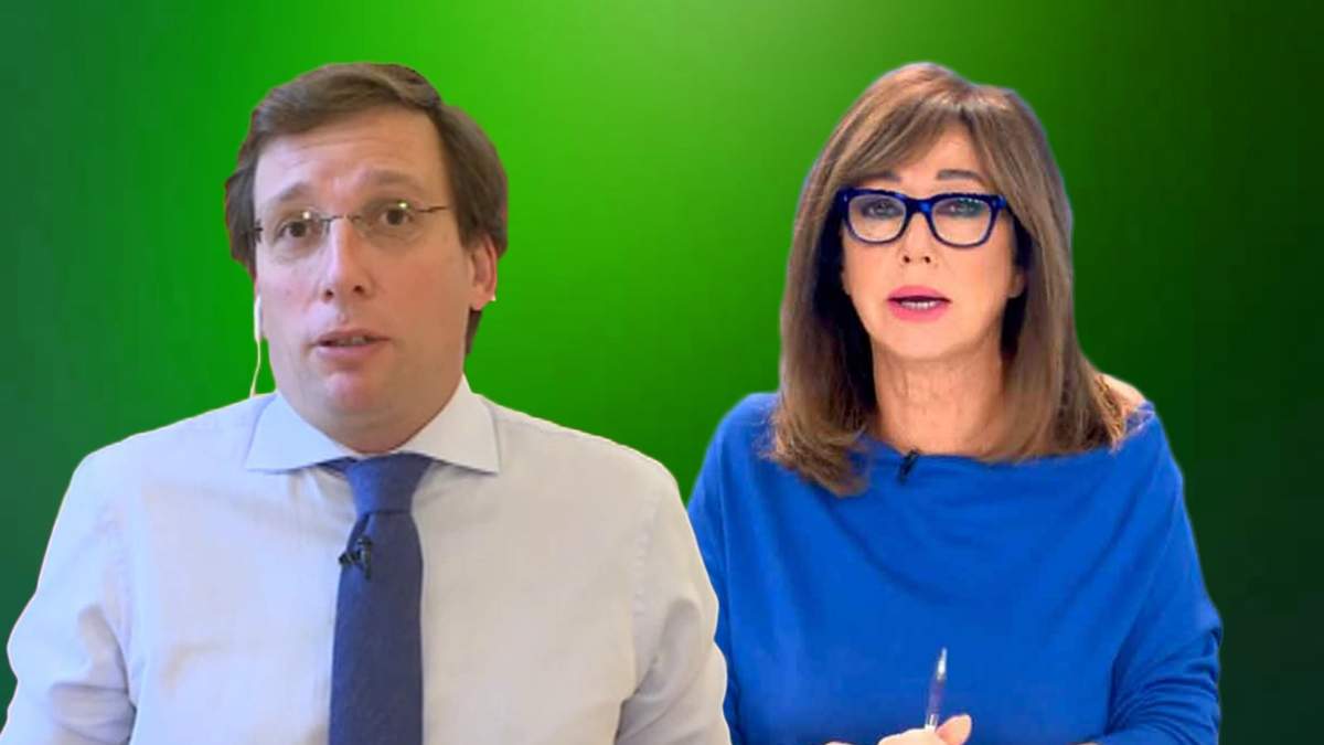 Ana Rosa Quintana y José Luis Martínez Almeida. Fuente: (Minuto Neuquén)