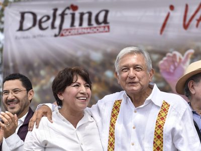 Delfina Gómez compara a AMLO con Hidalgo, Morelos, Juárez, Madero y Cárdenas