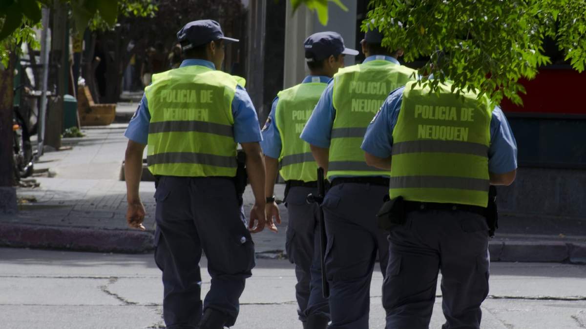 Policía de Neuquén Capital. Fuente: (Twitter)