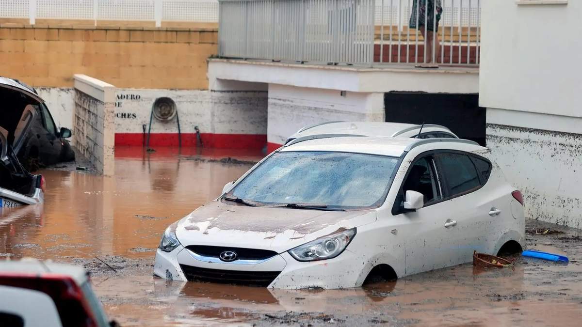 Inundaciones en España. Fuente: (Twitter)