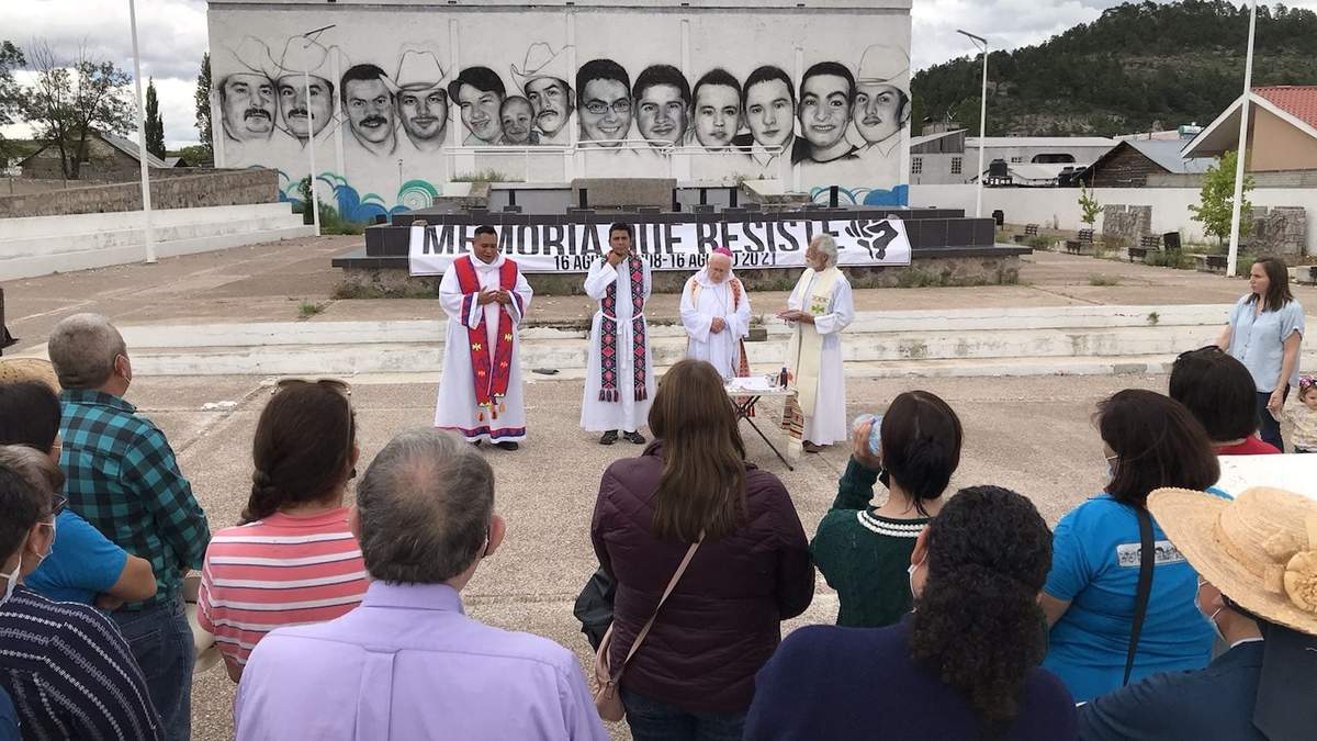 Misa en Creel, a 13 años de la masacre