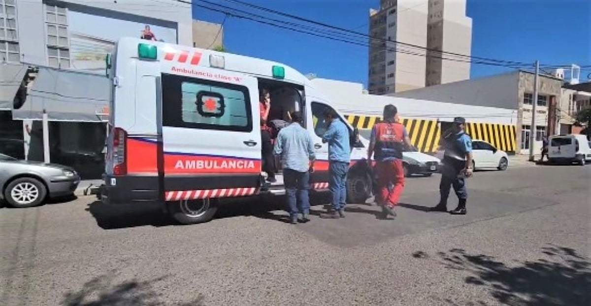 El SIEN asistió al operario. Fuente: (Twitter)