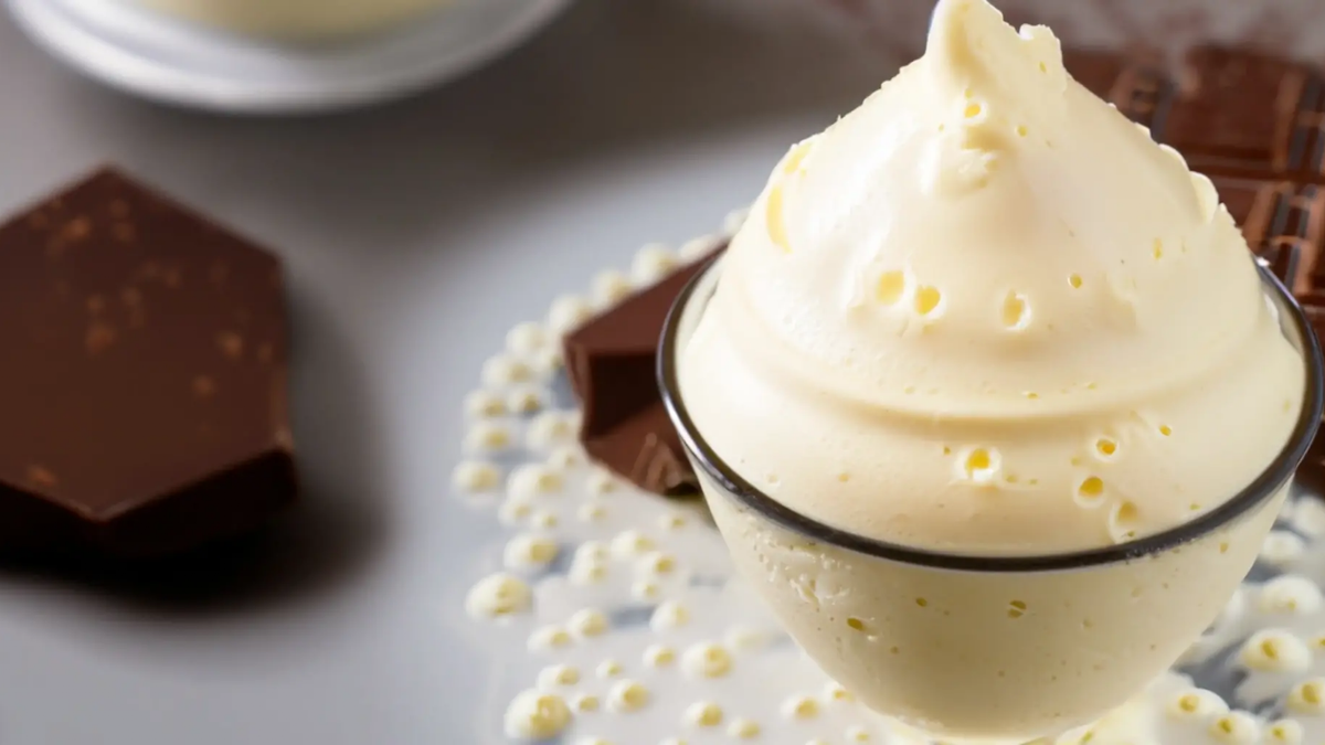 Mousse de leche. Fuente: (Instagram)