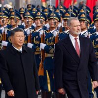 Xi Jinping recibió al rey de España en Pekín