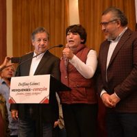 Higinio Martínez y Horacio Duarte coordinarán la campaña de Delfina Gómez en Edomex
