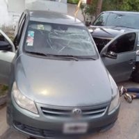 Detuvieron a dos ladrones que chocaron tras una persecución policial