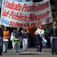 Paro y manifestación: Siprosapune mantiene sus medidas de fuerza