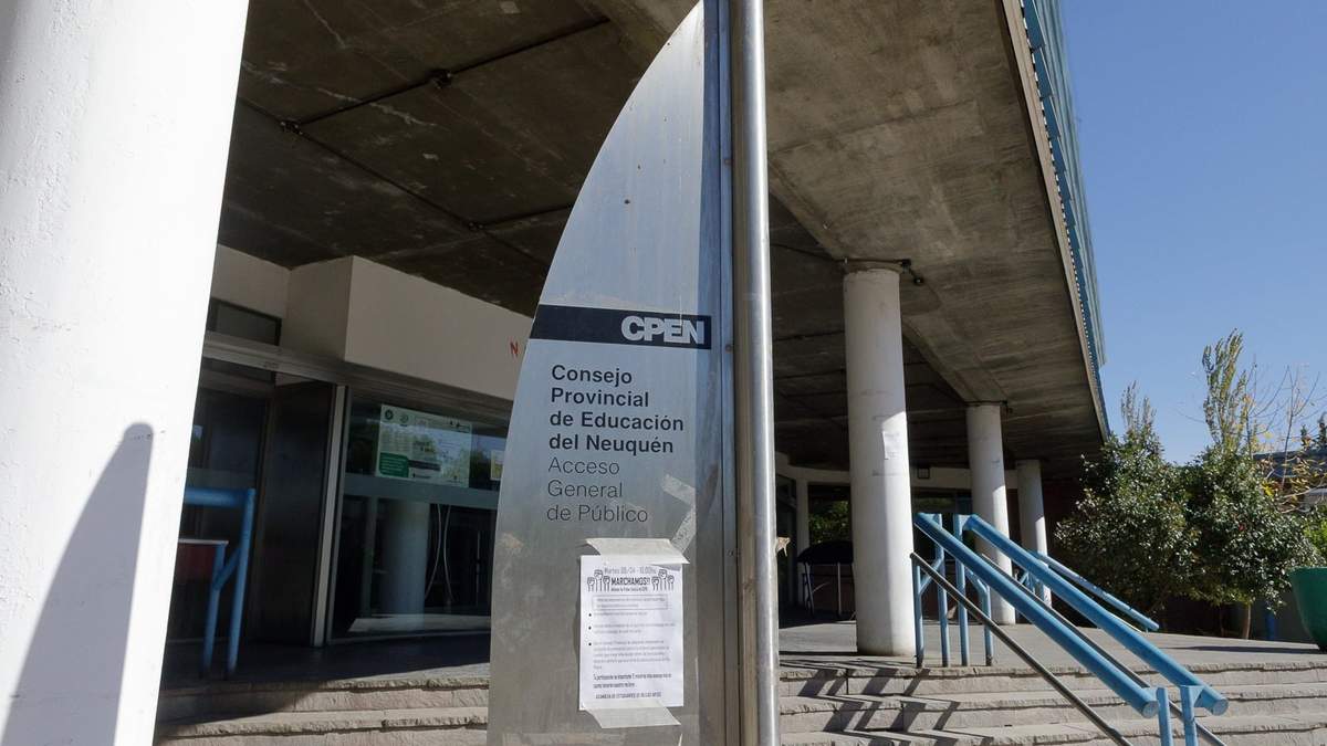 Consejo Provincial de Educación. Fuente: (Emiliano Ortiz)