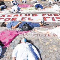 Multitudinaria caravana en Neuquén: impresionante apoyo a los trabajadores de la salud