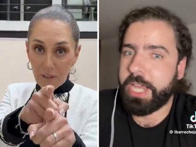 Sheinbaum pidió a Javier Ibarreche que comentara su documental; esto le respondió el tiktoker