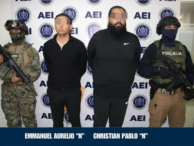 Caen presuntos líderes del “cártel inmobiliario” en Tijuana