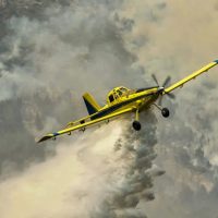 Neuquén sumó dos aeronaves para combatir incendios forestales ante la emergencia ígnea vigente