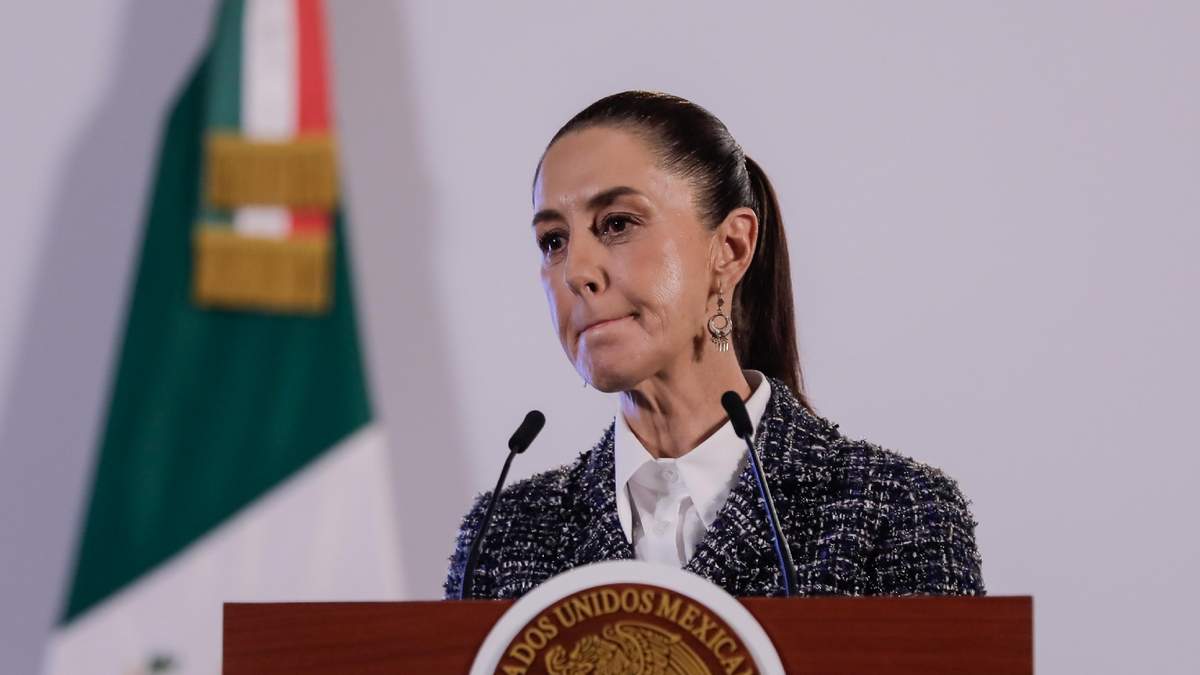 La presidenta en Palacio Nacional