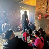 Un país convertido en campo de refugiados