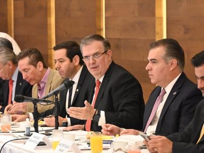 En la recta final de su campaña, Marcelo Ebrard se reúne con el Consejo Coordinador Empresarial