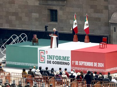 “Me voy a jubilar con la conciencia tranquila”, dice AMLO en el mensaje final de su Sexto Informe