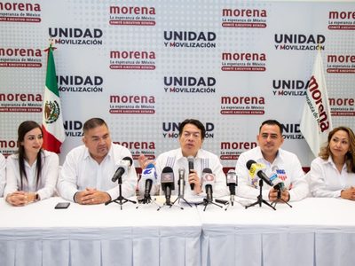 Indira Vizcaíno y Mario Delgado se reparten nombramientos de cargos directivos de Morena