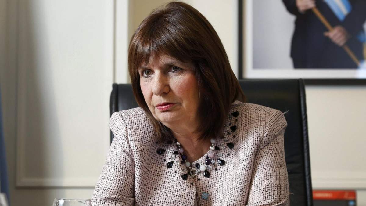 Patricia Bullrich, exministra de Seguridad. Fuente: (Twitter)