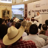 Presidenta Sheinbaum invierte más de 11 mil 500 millones en obras hídricas; garantiza 15% más de agua en Hermosillo: Durazo