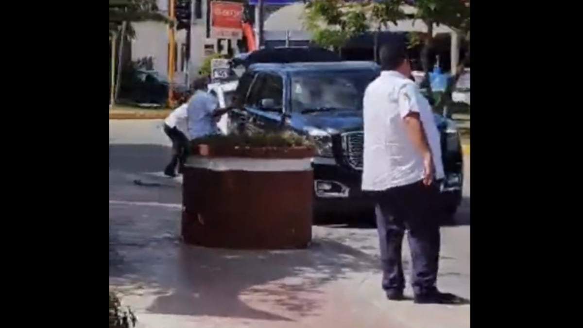Los taxistas agresores