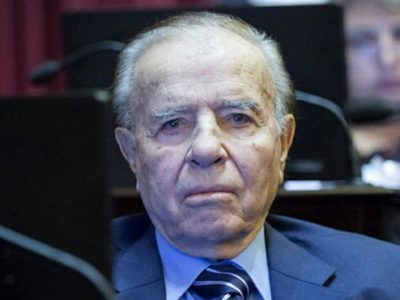Preocupación por la salud de Carlos Menem: "Hay que esperar"