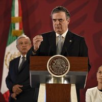 México jamás aceptaría señalamientos de EU sobre narcoterrorismo: Ebrard