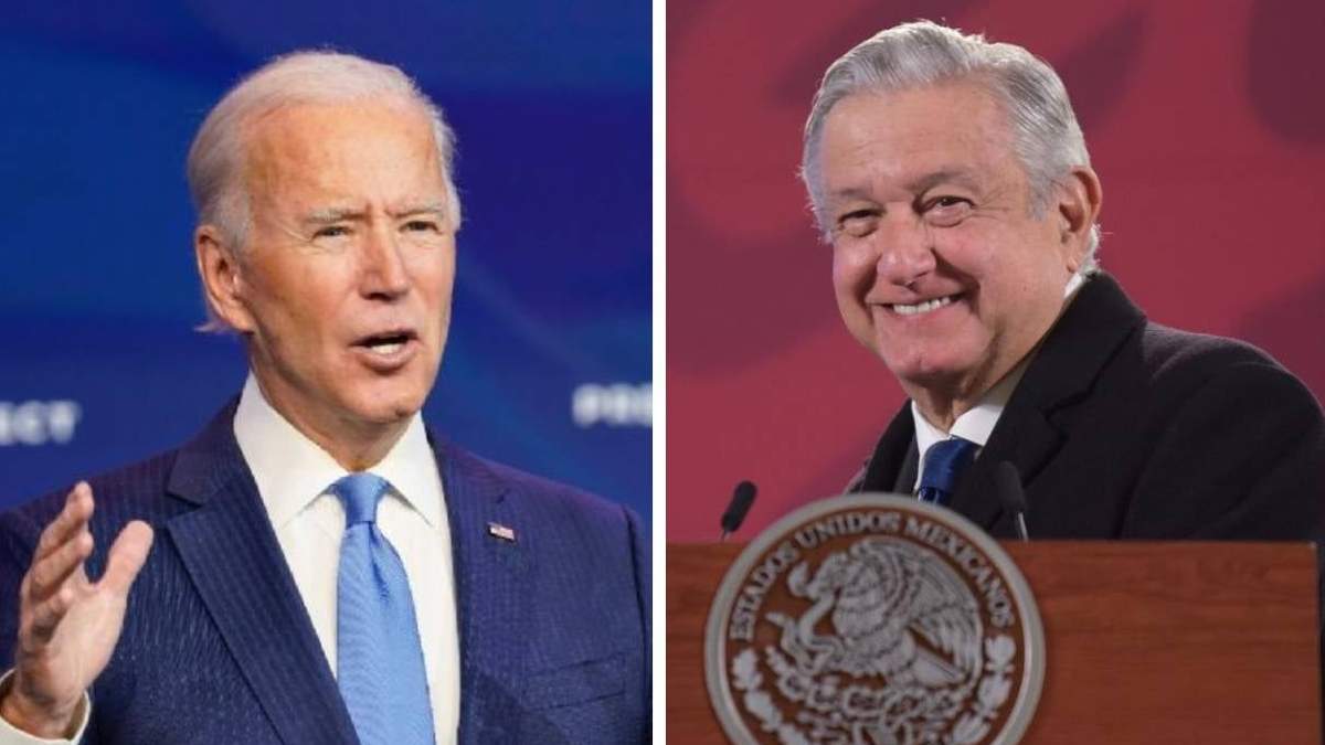 Joe Biden y López Obrador