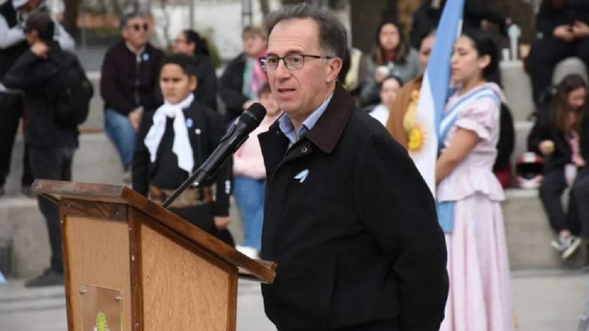 El intendente de Plottier, Luis Bertolini. Fuente: (Noticias Nqn)