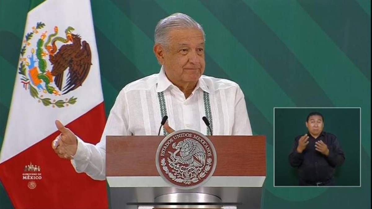 El presidente López Obrador